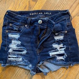 American Eagle hi rise shortie 6